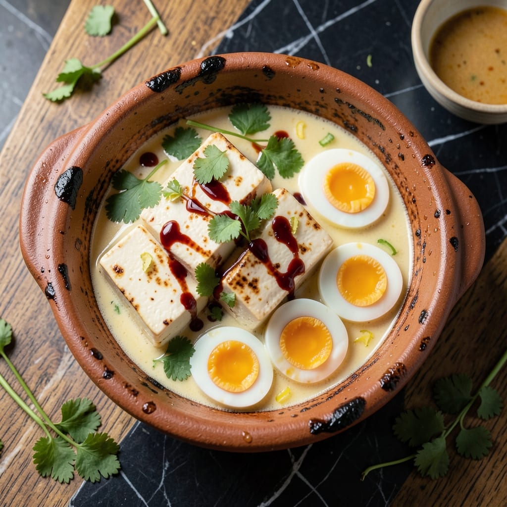 Claypot Egg Tofu Recipe: Silky Coconut-Curried Silken Tofu Magic