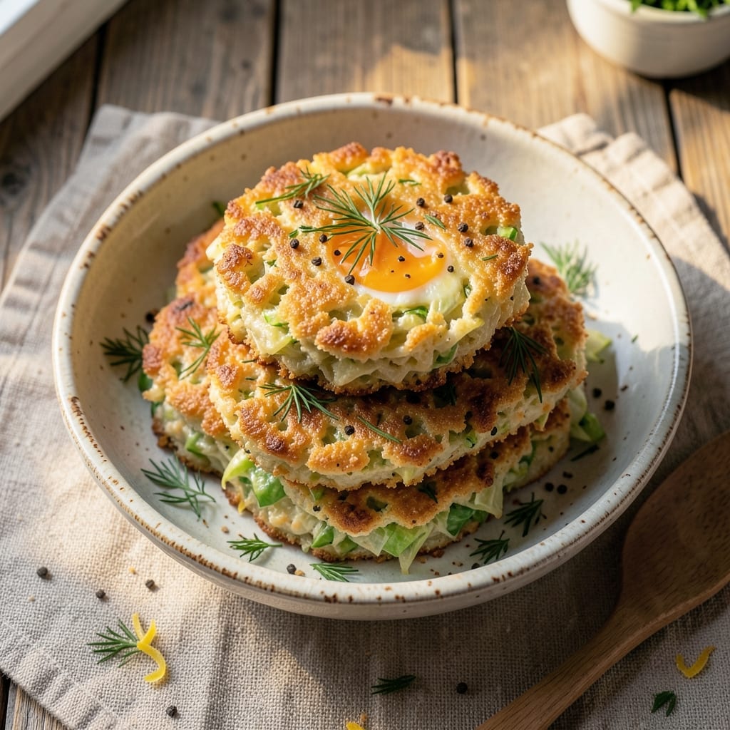 Cabbage And Egg Patties Recipe: Crispy Golden Bites With Silky Egg Centers