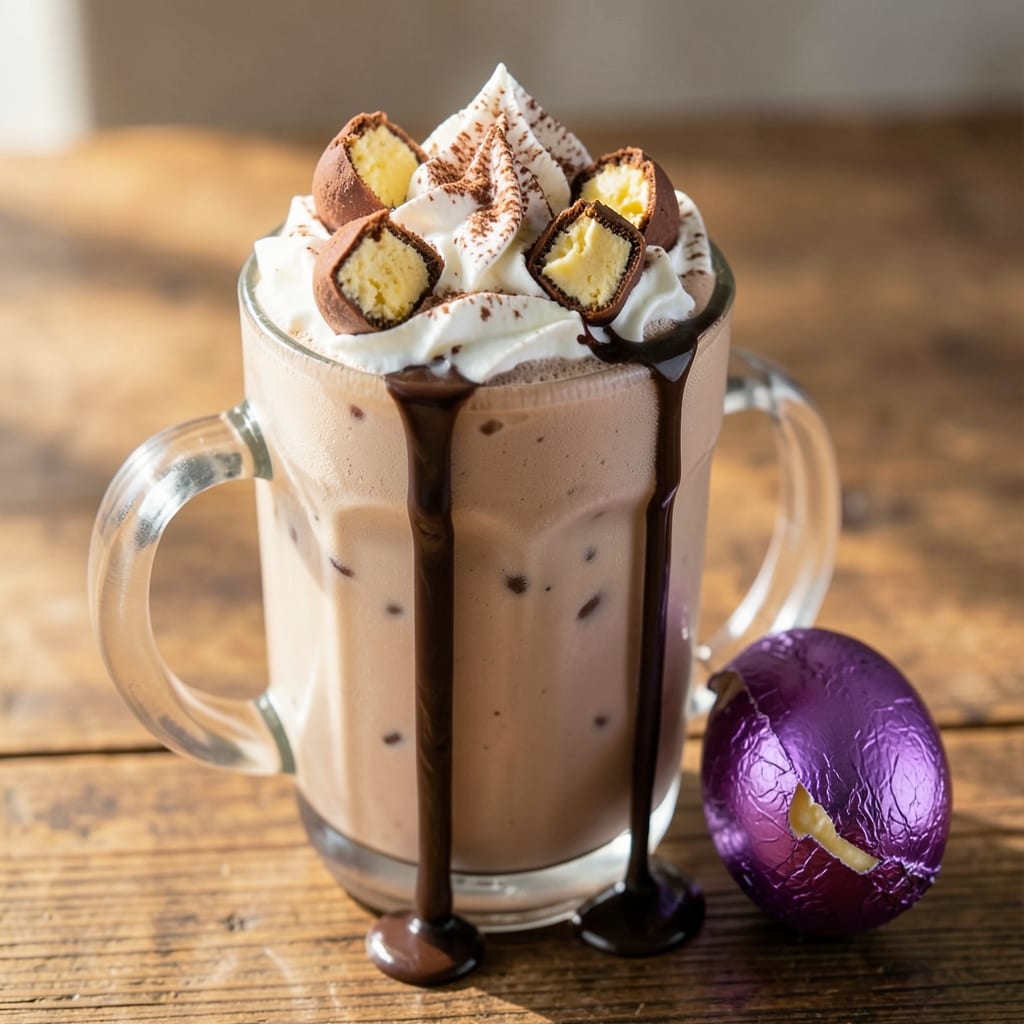 Cadbury Creme Egg Milkshake Recipe: Velvety Chocolate Swirls in 5 Minutes
