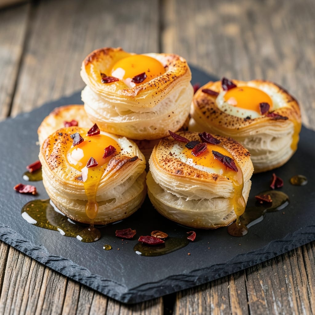 Chilli Egg Puffs Recipe: Spiced Yolk Magic in Flaky Layers