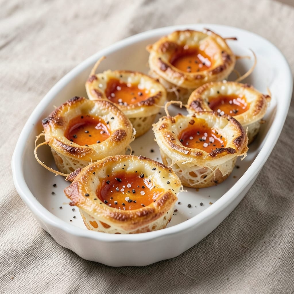 Egg and Cheese Cups Recipe: Muffin-Tin Breakfast Bites With Crispy Edges