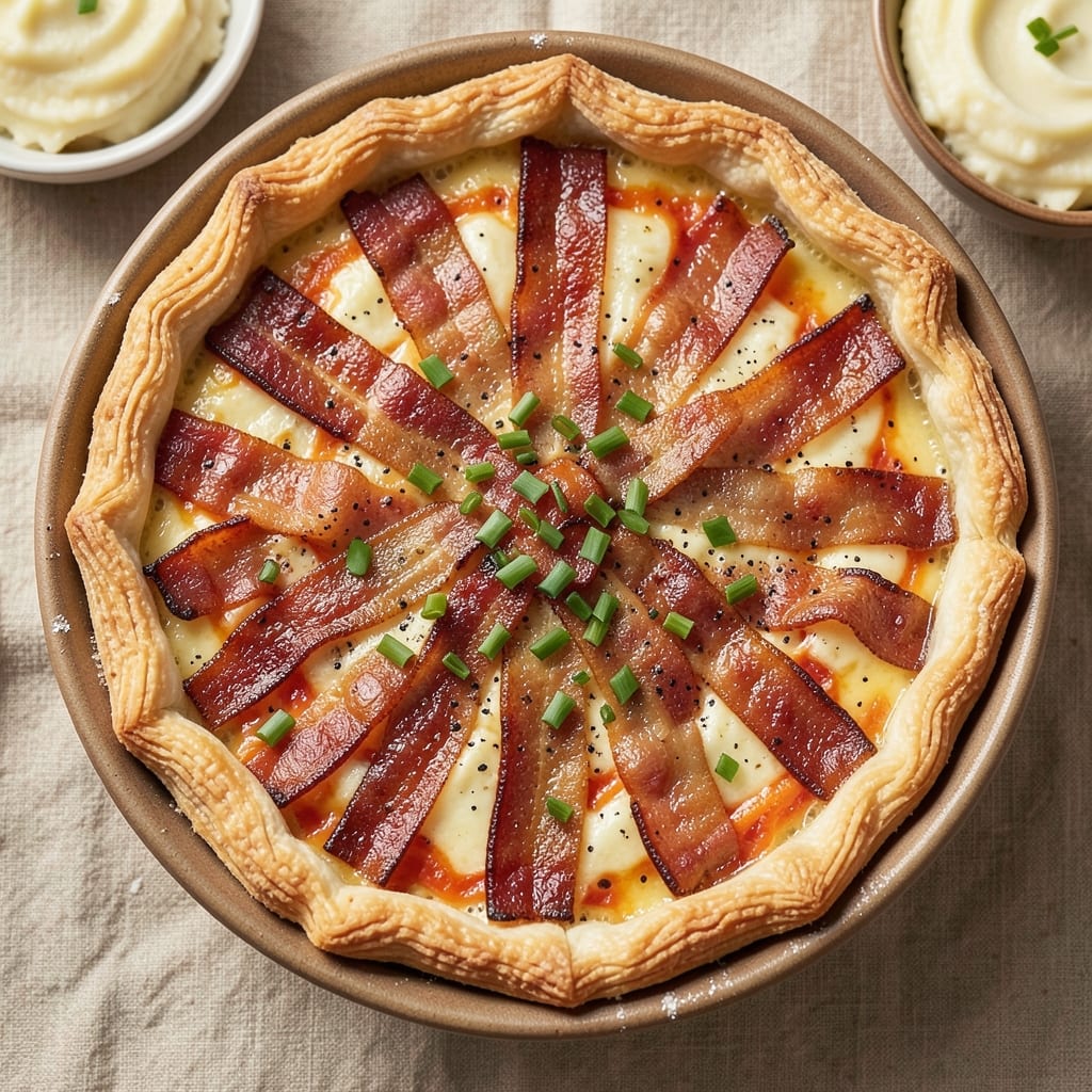 Bacon and Egg Pies Recipe UK: Flaky Pastry Hugs Crispy Bacon and Runny Yolks