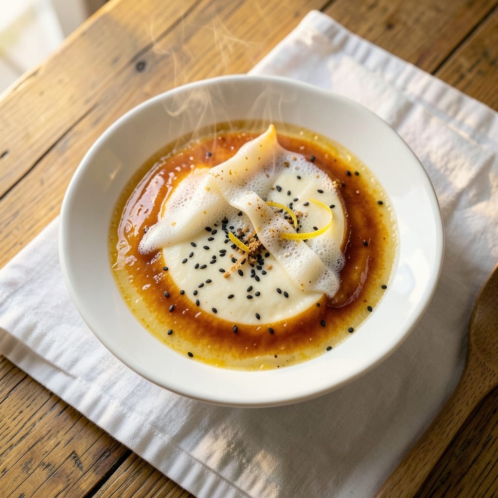 Chinese Steamed Egg Custard Dessert Recipe: Silky Turmeric Cloud With Golden Top